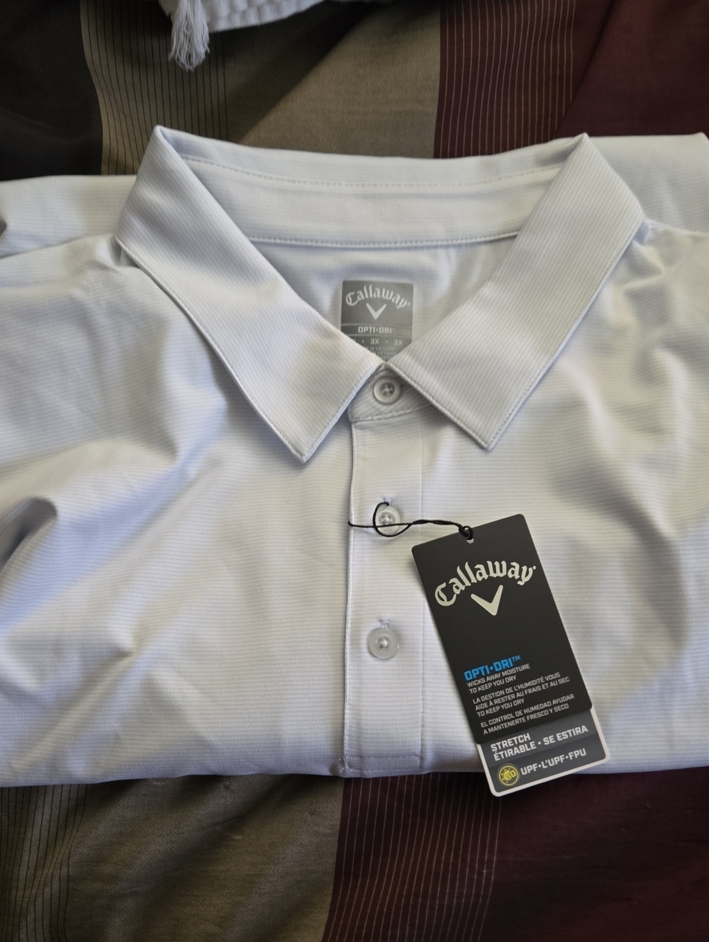 Callaway Men's Light Blue Performance Polo Shirt